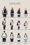 TULA MESH EXPLORE BABY CARRIER - CONSTELLATION CLASSIC