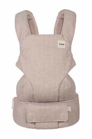 TULA LINEN EXPLORE BABY CARRIER - SAND