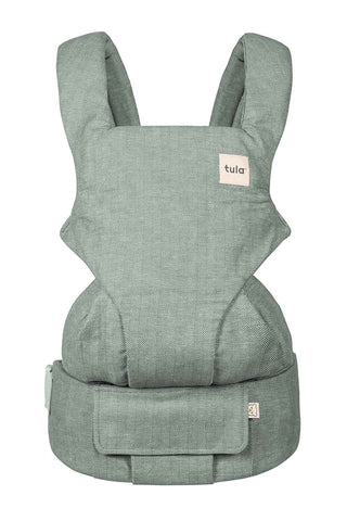 TULA LINEN EXPLORE BABY CARRIER - SPRUCE